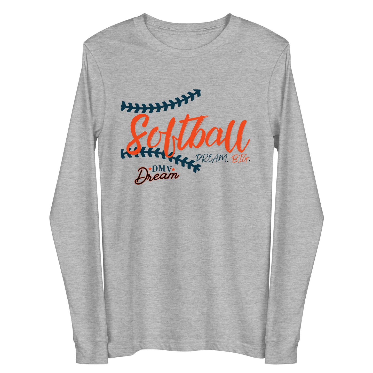 DMV Dream Softball Long Sleeve T-Shirt (Unisex)