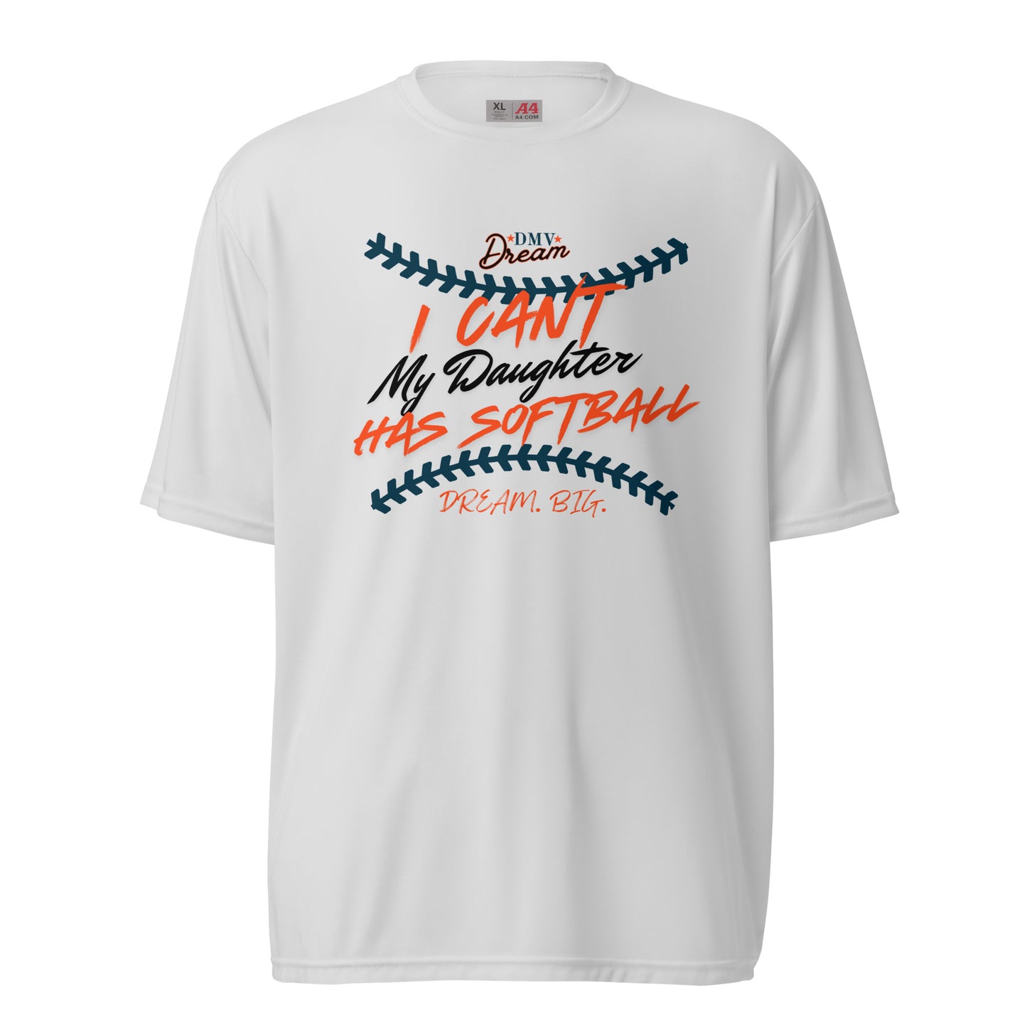 (DRI-FIT) DMV Dream Busy with Softball T-Shirt (Unisex)