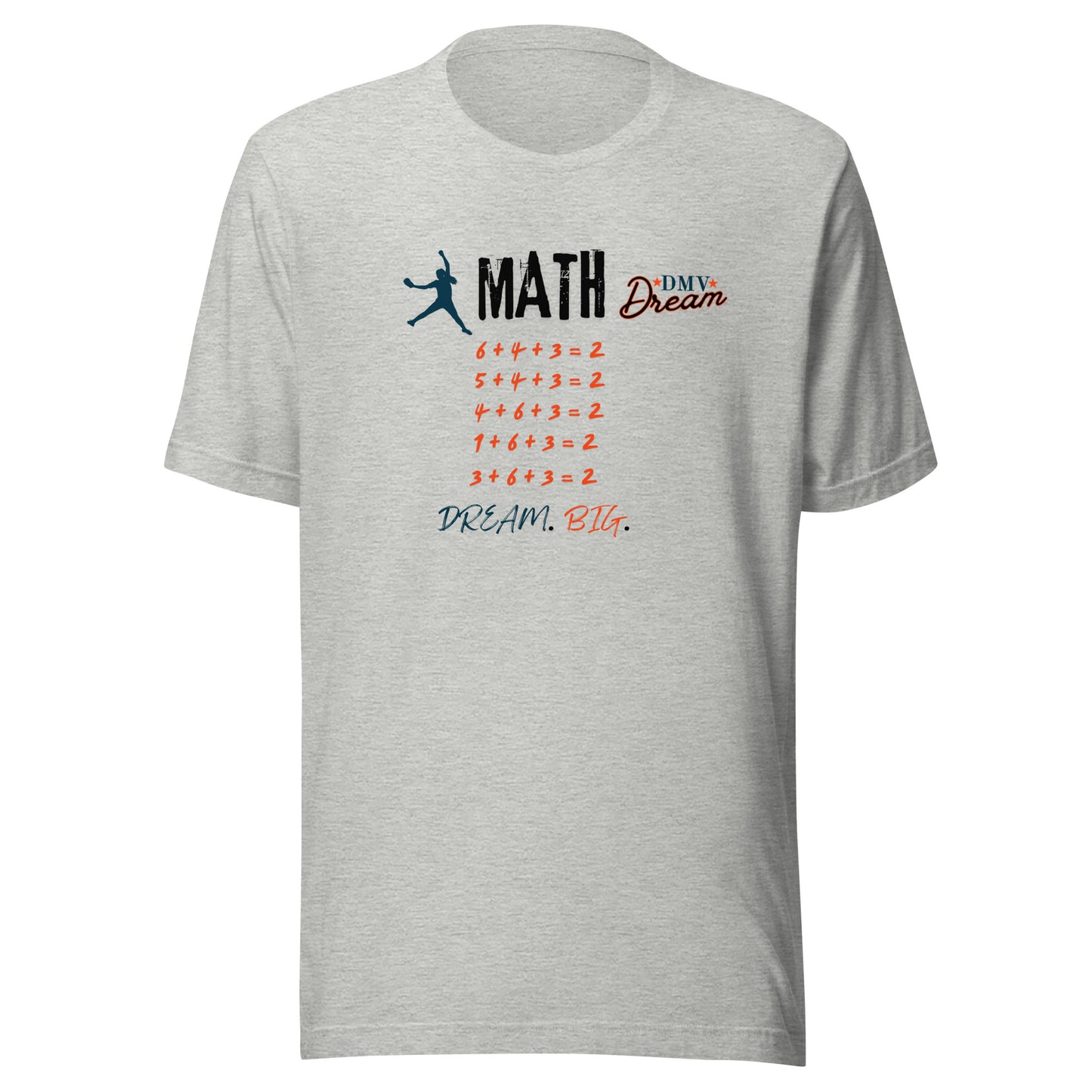 DMV Dream Softball Math T-Shirt (Unisex)
