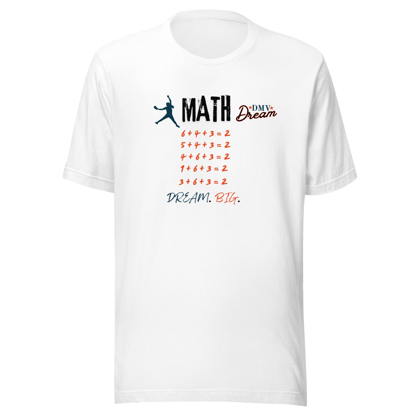 DMV Dream Softball Math T-Shirt (Unisex)