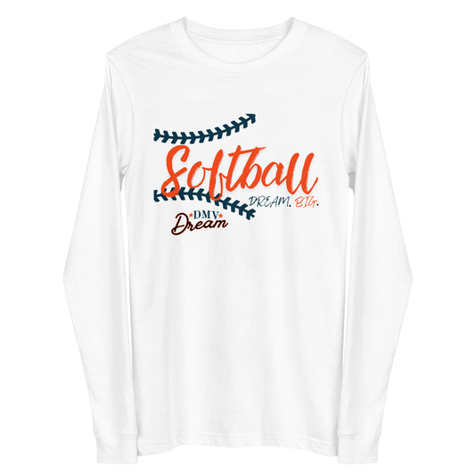 DMV Dream Softball Long Sleeve T-Shirt (Unisex)