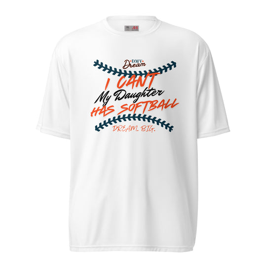 (DRI-FIT) DMV Dream Busy with Softball T-Shirt (Unisex)