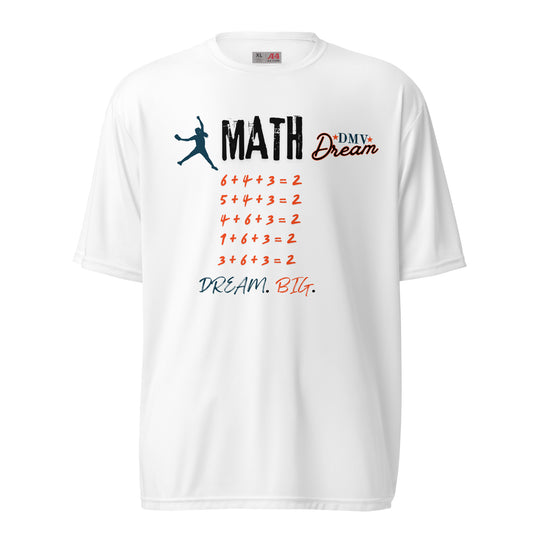 (DRI-FIT) DMV Dream Softball Math T-Shirt (Unisex)