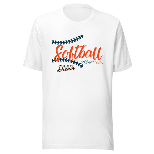 DMV Dream Softball T-Shirt (Unisex)
